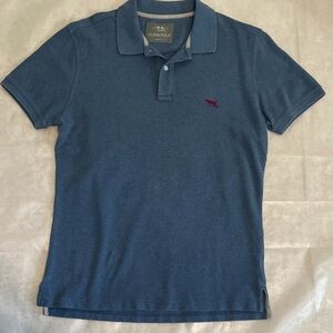 Rodd & Gunn Men’s Polo Short Sleeve Shirt - Regatta Blue Medium